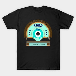 Todd Name Style T-Shirt